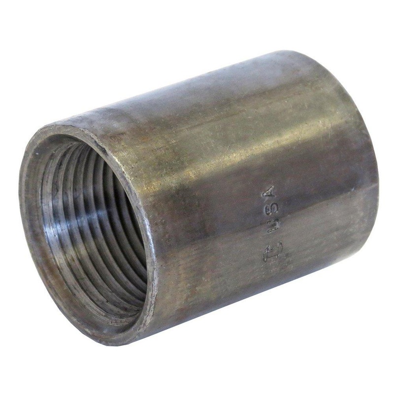 Capitol Manufacturing 3 in. Threaded Steel Tapered Black Malleable Coupling | Ferguson