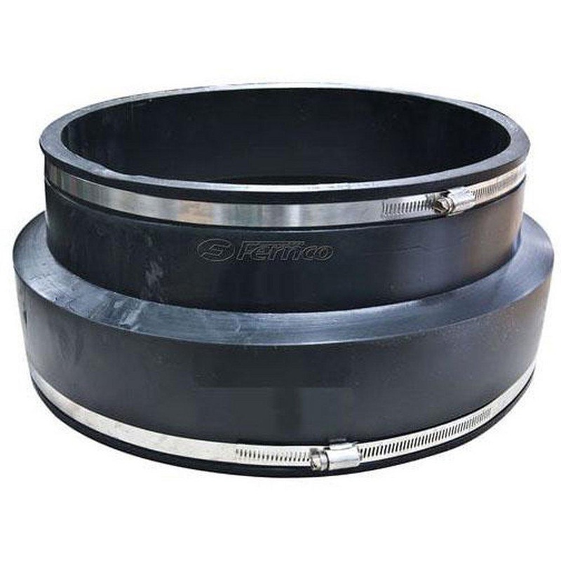 Fernco 1003 Series 10 in. Clay x Asbestos Cement Fiber and Ductile Iron Flexible Coupling | Ferguson