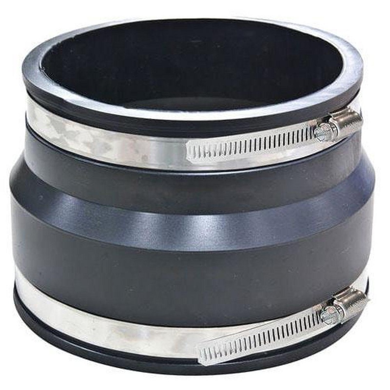 Fernco 1003 Series 6 in. Clay x Asbestos Cement Fiber and Ductile Iron Flexible Coupling | Ferguson