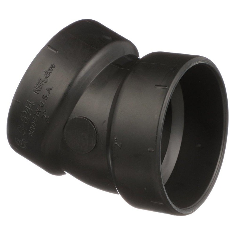 2 in. ABS DWV 22-1/2 Elbow | Ferguson