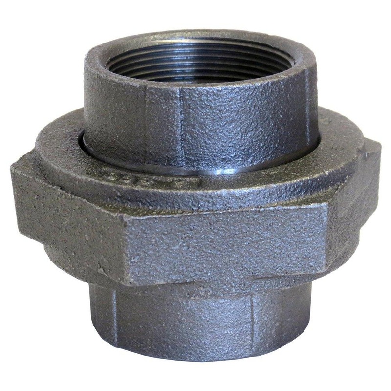 2 in. NPS 300# Bronze Seat Dart Black Malleable Union | Ferguson