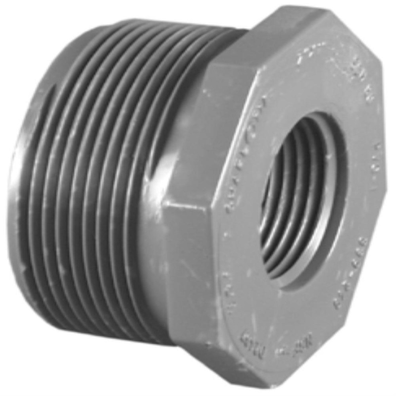 3/4 x 1/2 in. PVC Schedule 80 Threaded Bushing | Ferguson