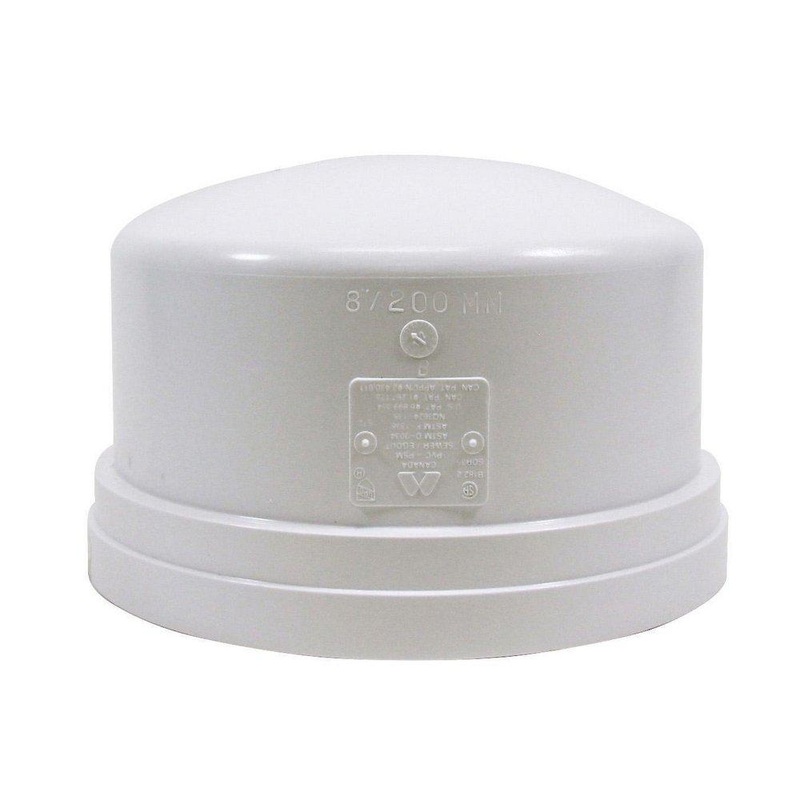 TRENCH TOUGH PLUS 8 in. Gasket Plastic Cap | Ferguson
