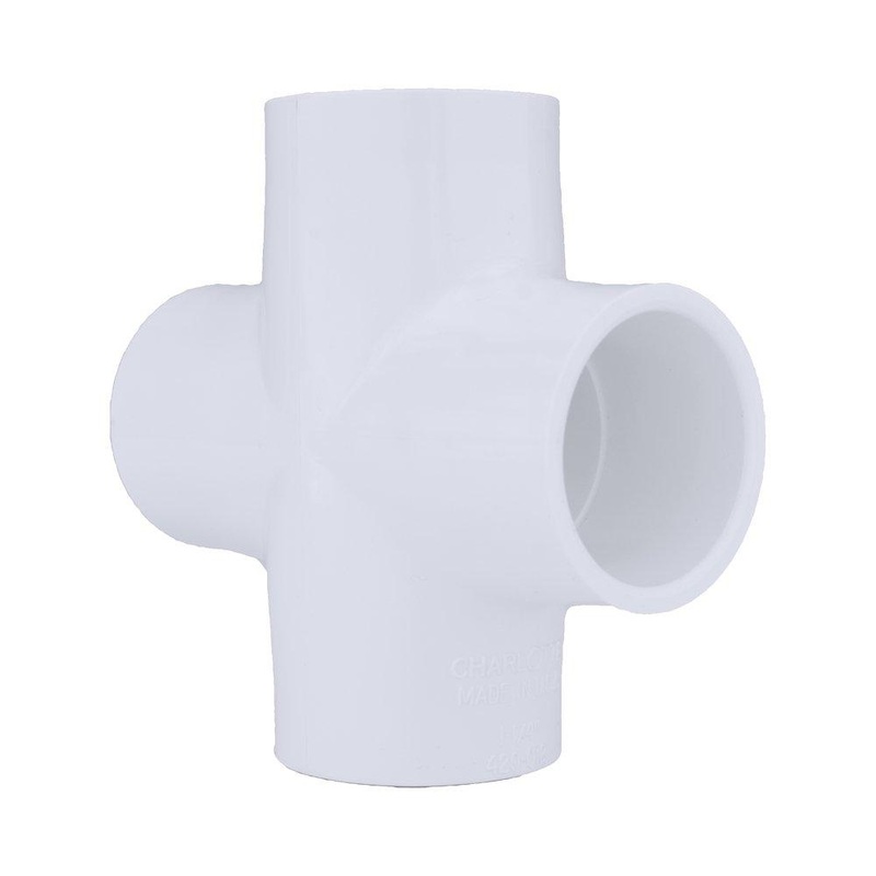 1-1/4 in. PVC Schedule 40 Cross Tee | Ferguson