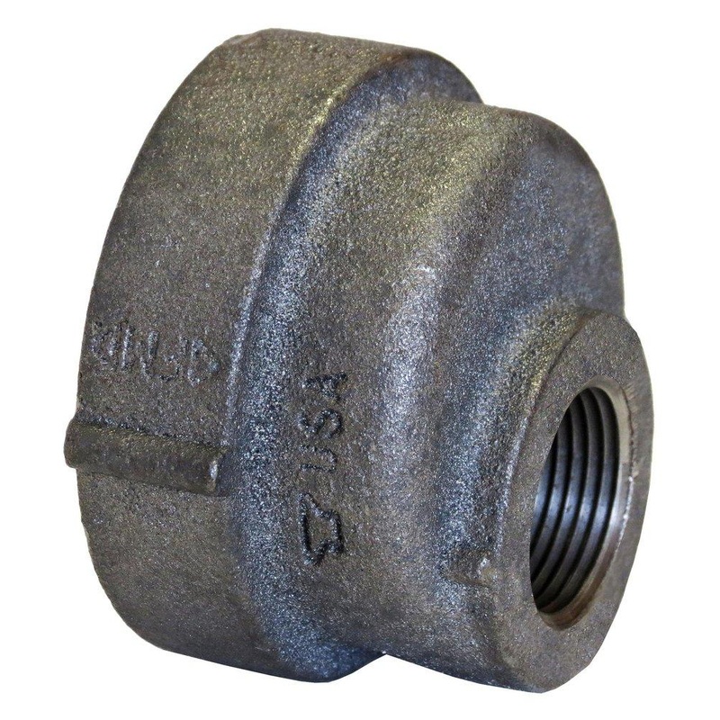 2-1/2 x 1 in. Threaded 125# Black Cast Iron Eccentric Reducer | Ferguson