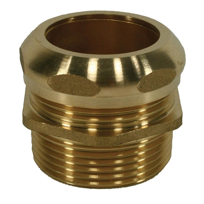 Jones Stephens 1-1/2 in. MIP x 1-1/2 in. OD Brass Waste Connector | Ferguson