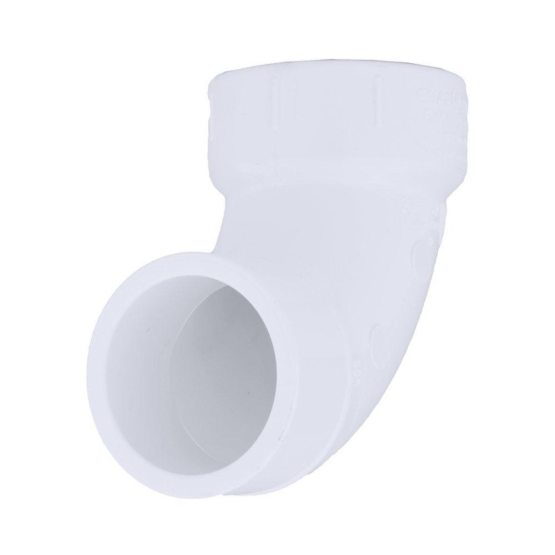 1-1/4 in. PVC DWV 90 Street Elbow | Ferguson