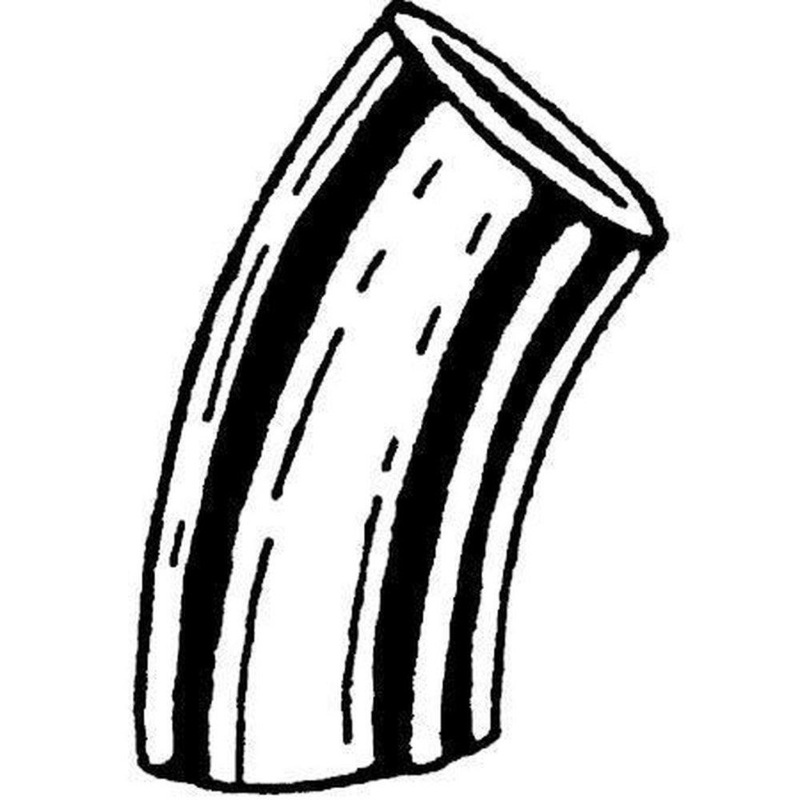 1/2 in. Butt Weld Schedule 10 316L Stainless Steel Long Radius 45 Degree Elbow | Ferguson