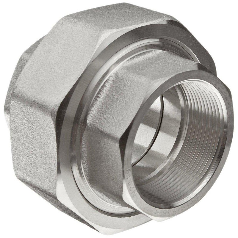 1/2 in. Threaded 3000# 316L Stainless Steel Union | Ferguson
