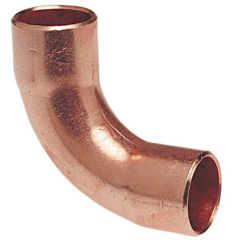 1/2 x 1/4 in. Copper 90 Long Turn Elbow (5/8 x 3/8 in. OD) | Ferguson
