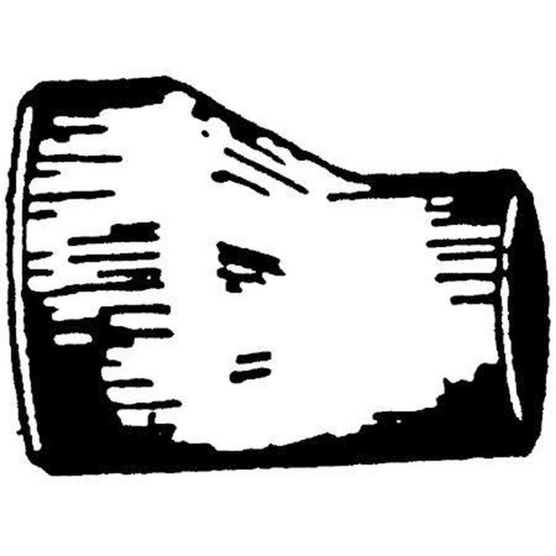 2 x 1-1/2 in. Butt Weld Schedule 10 316L Stainless Steel Eccentric Reducer | Ferguson