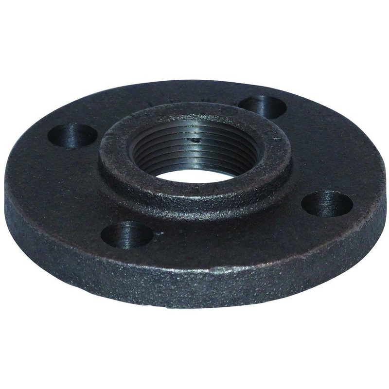 3 in. 150# Black Malleable Iron Floor Flange | Ferguson