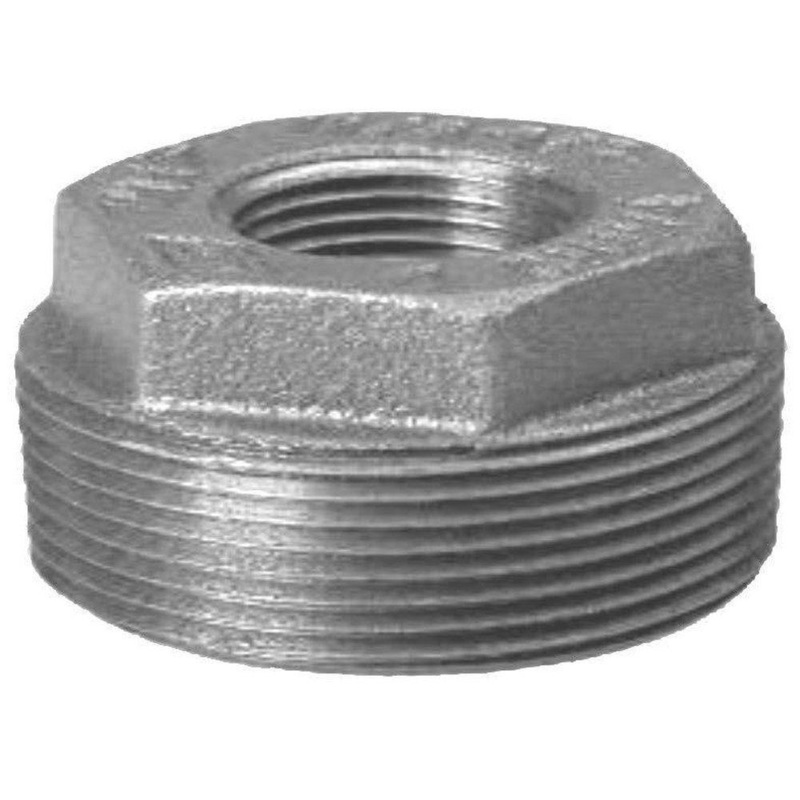 3 x 3/4 in. MPT x FPT Black Malleable Iron Bushing | Ferguson