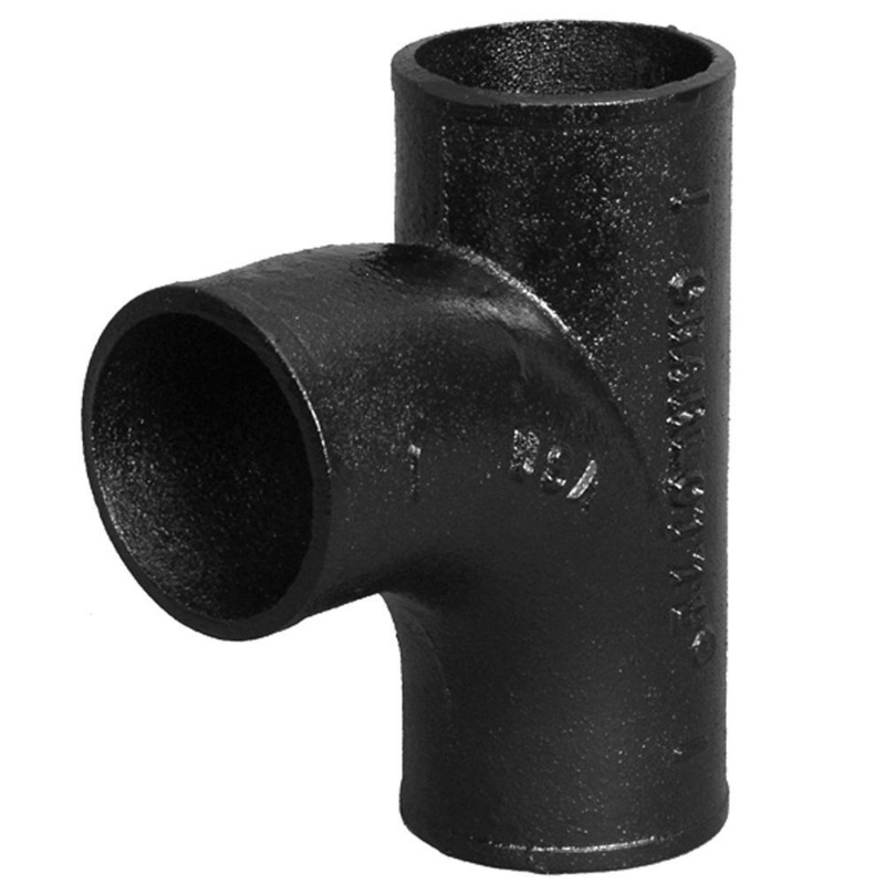 4 x 3 in. No Hub Cast Iron Sanitary Tee | Ferguson