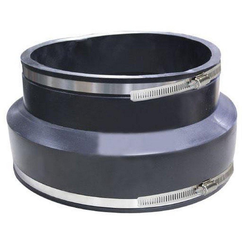 Fernco 1006 Series 15 in. Clamp Plastic Coupling with Stainless Steel Band | Ferguson