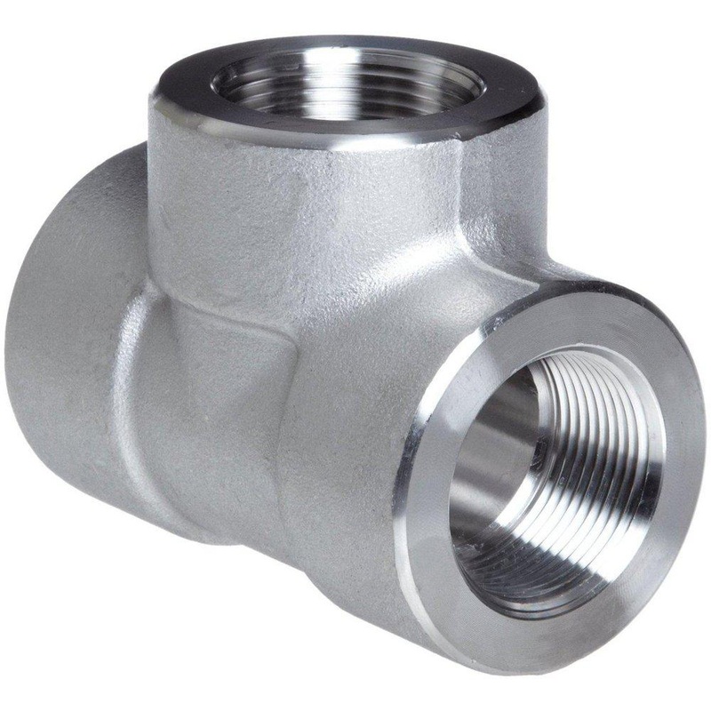 1/2 in. 3000# SS 316L Thrd Tee Stainless Steel Threaded | Ferguson