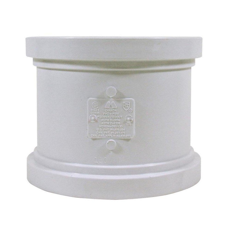 TRENCH TOUGH PLUS 6 in. Gasket SDR 35 PVC Sewer Repair Coupling | Ferguson