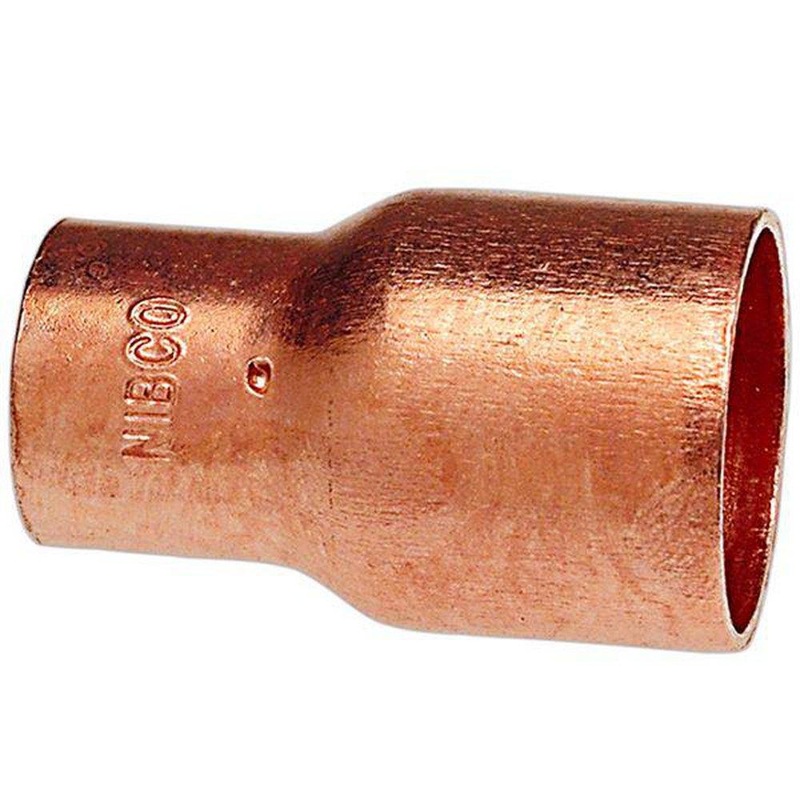 1-1/2 x 1-1/4 in. Copper Coupling (Clean & Bagged, 1-5/8 x 1-3/8 in. OD) | Ferguson