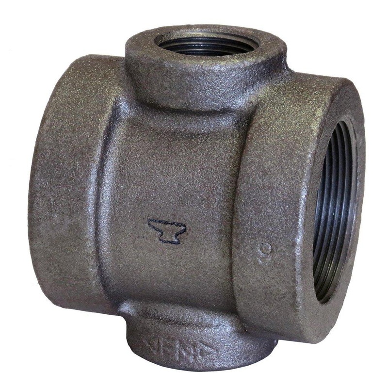 1-1/2 x 1 in. FNPT 125# Cast Iron Cross | Ferguson