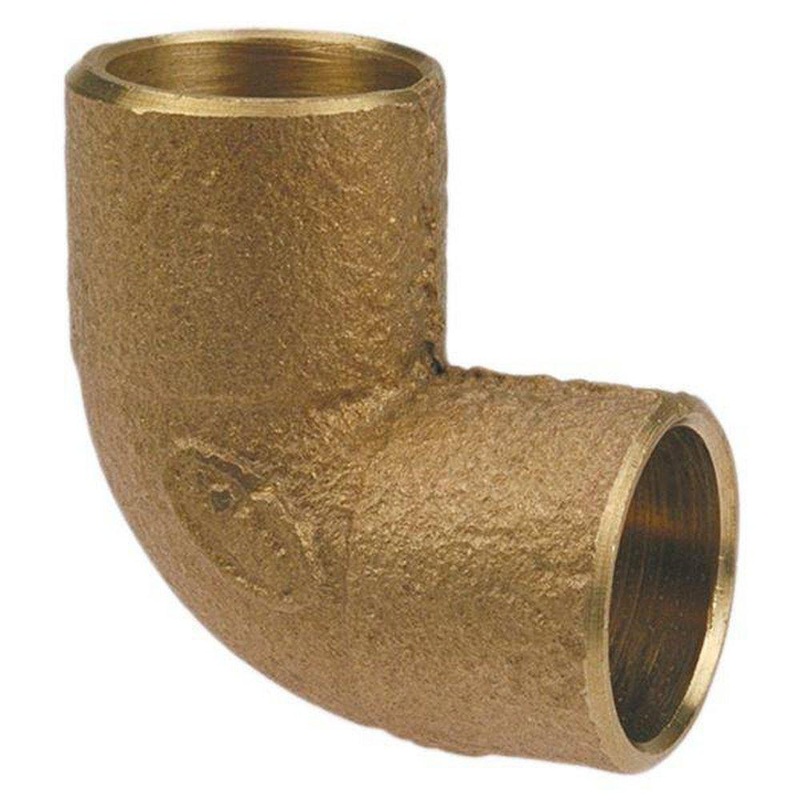 1-1/4 in x 3/4 in. Sweat x Sweat 90 Degree Cast Bronze Reducing Elbow | Ferguson