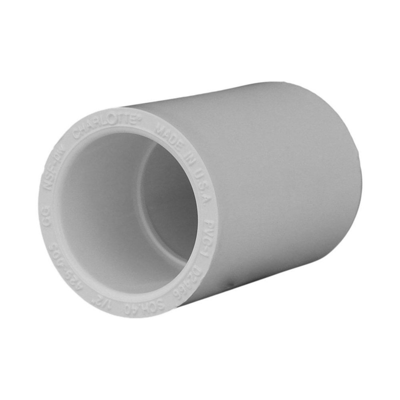 1/2 in. PVC Schedule 40 Coupling | Ferguson