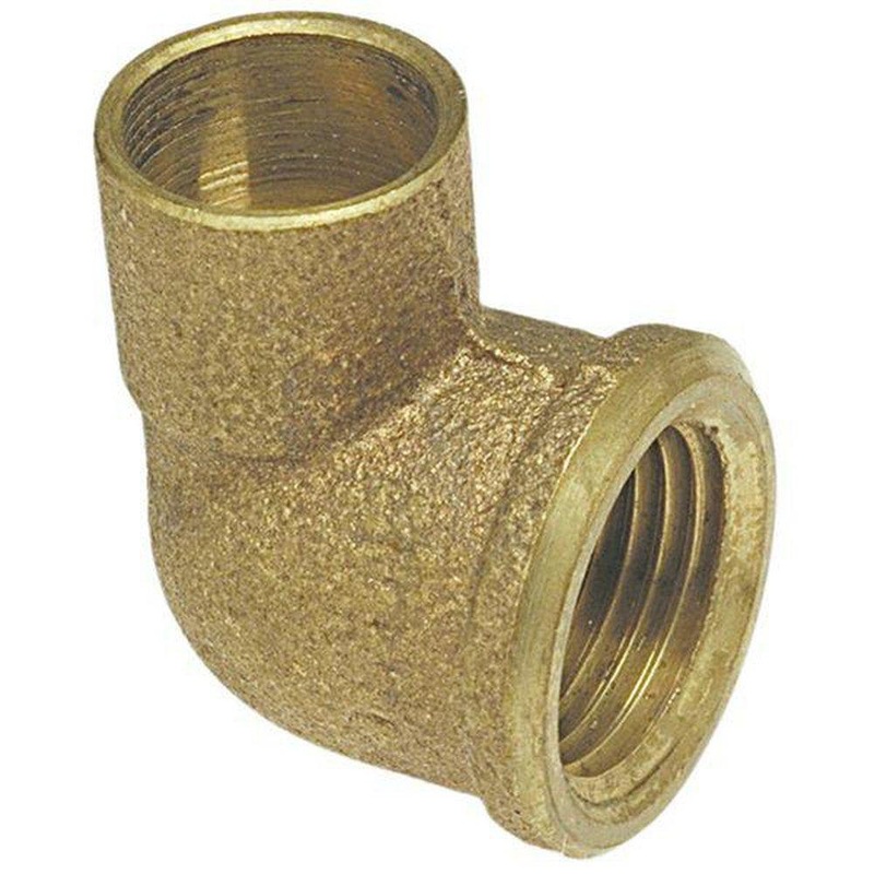 1 x 3/4 in. Cast Copper x Female 90 Degree Elbow | Ferguson