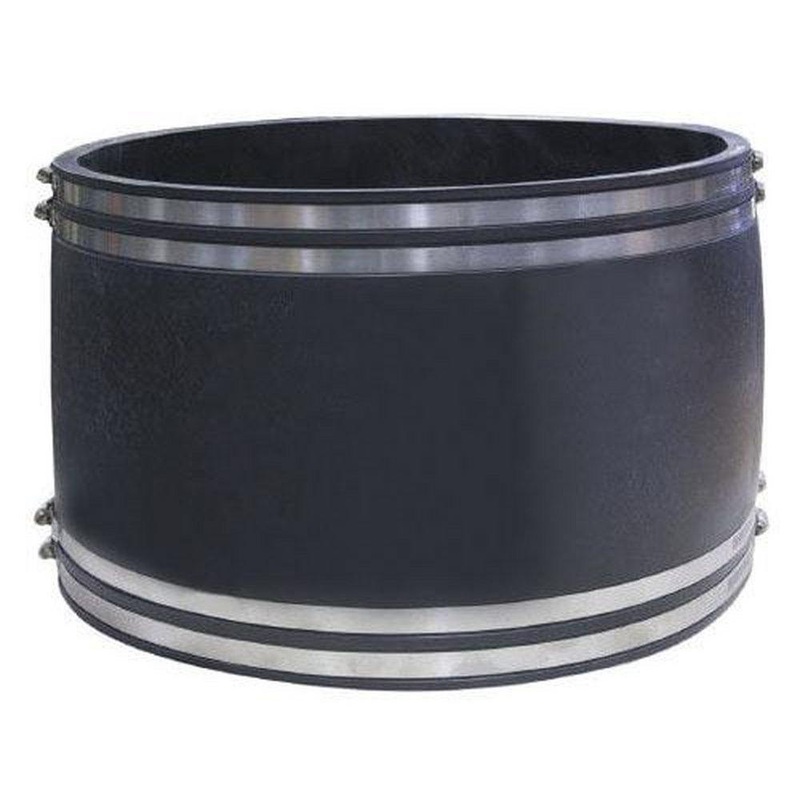 Fernco 1056 Series 15 in. Clamp Plastic Coupling with Stainless Steel Band | Ferguson