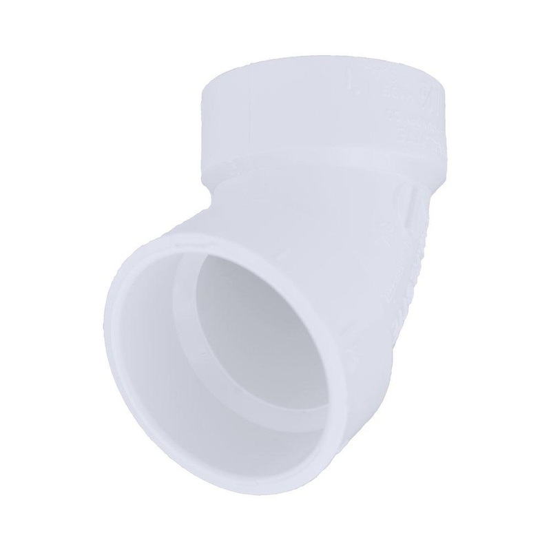 1-1/2 in. PVC DWV 60 Elbow | Ferguson