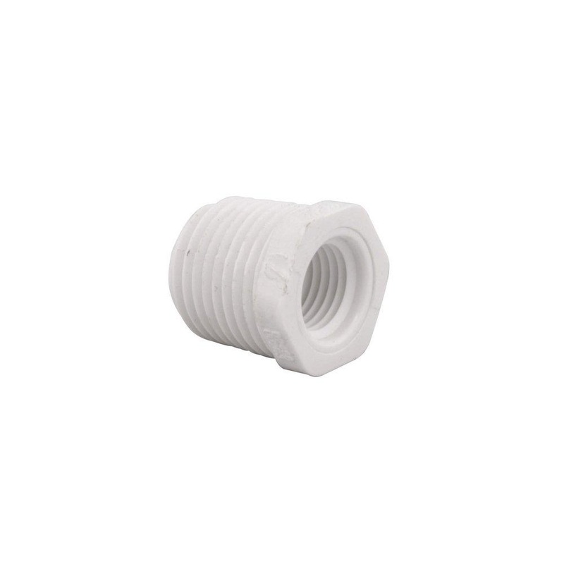 1 x 1/2 in. PVC Schedule 40 Male x Female Threaded Bushing | Ferguson