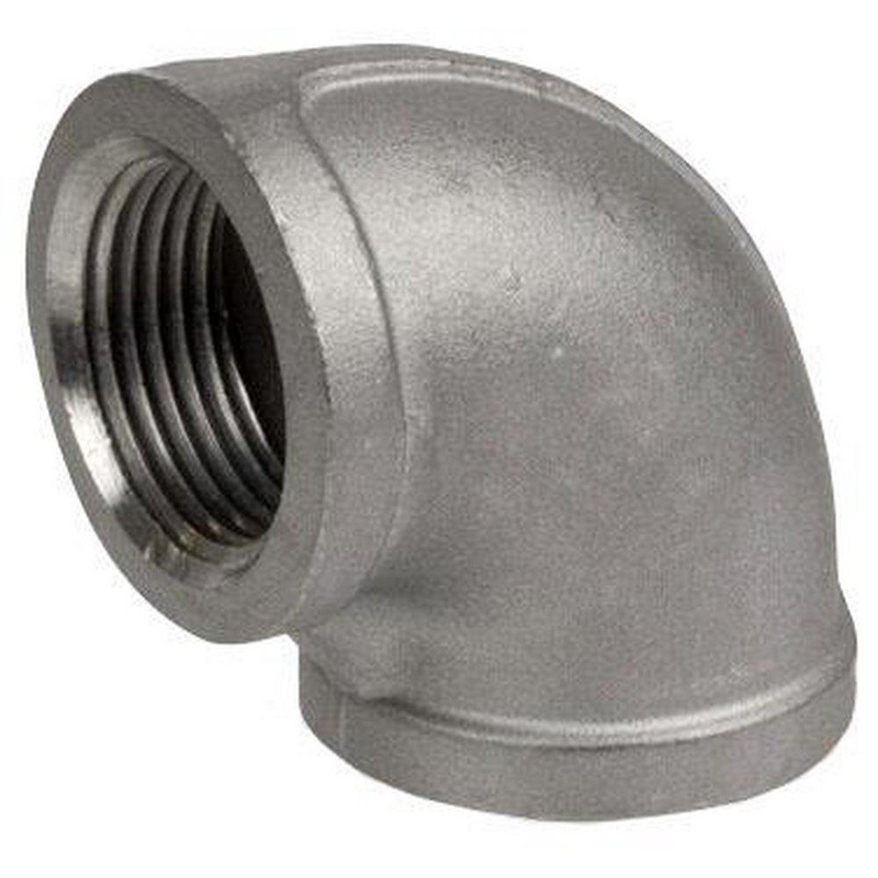 2 in. 150# SS 316 Threaded 90 Elbow SP114 Stainless Steel | Ferguson
