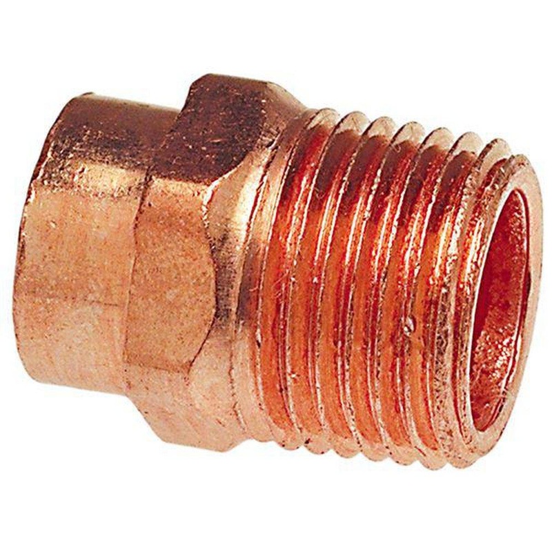 2 in. Copper Male Adapter (Clean & Bagged, 2-1/8 in. OD) | Ferguson