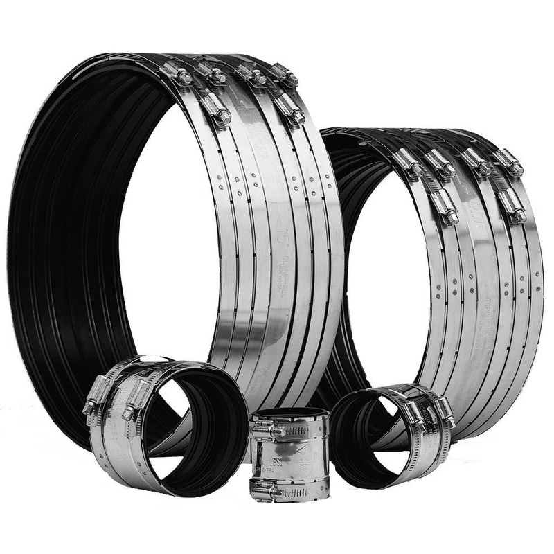 Clamp-All Hi-Torq 125 2 in. No Hub Stainless Steel Coupling | Ferguson