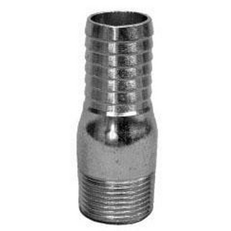 Merrill Manufacturing 1 x 3-1/4 in. Barbed x MIPS Global Zinc plated Steel Adapter | Ferguson