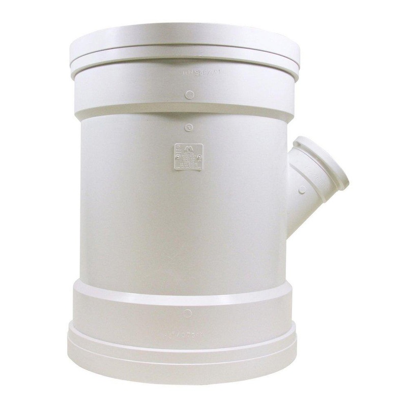 Multi-Fittings Corporation 15 x 15 x 4 in. Gasket Sewer SDR 35 PVC Double Wye | Ferguson