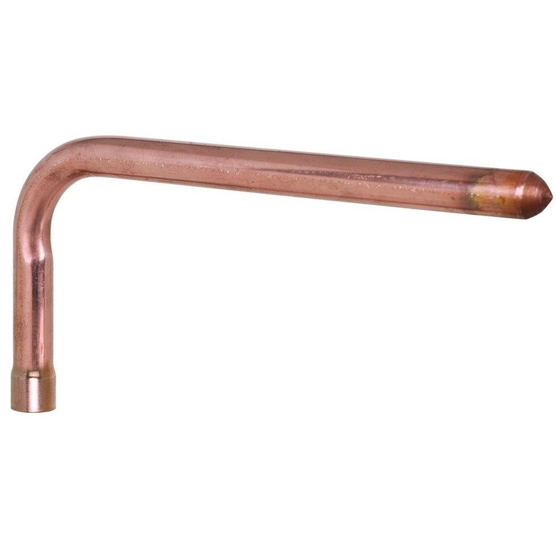 Sioux Chief Series 609 1/2 in x 8 in. Female Sweat Copper Stub Out Elbow | Ferguson