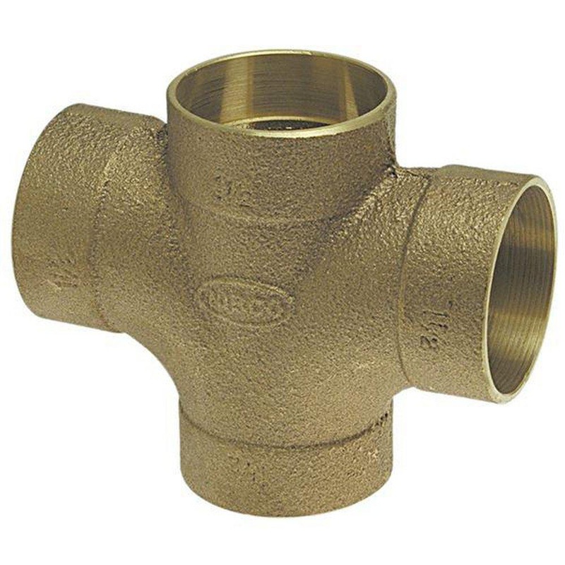 1-1/2 in. Sweat DWV Sanitary Cast Bronze Cross | Ferguson