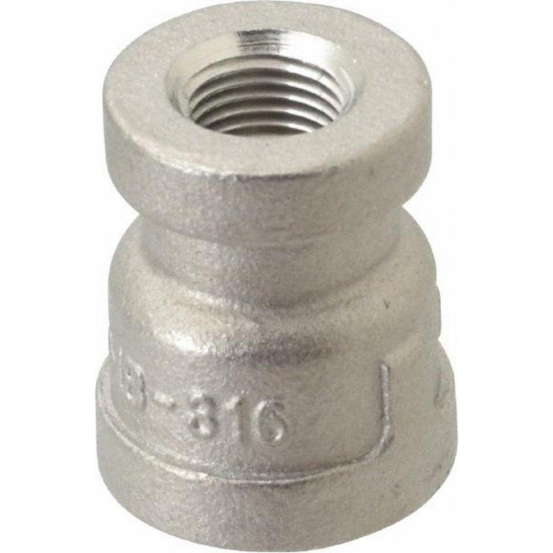 1/4 x 1/8 in. FNPT 150# 316 Stainless Steel Reducing Coupling | Ferguson