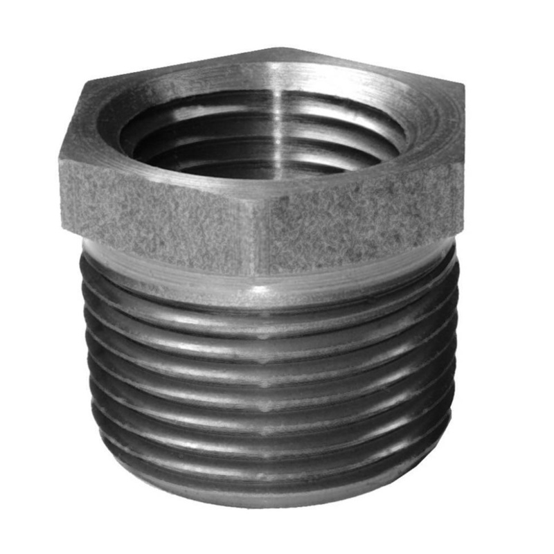 3/4 x 1/8 in. FNPT x MNPT 150# Reducing Domestic Black Carbon Steel Weld Bushing | Ferguson