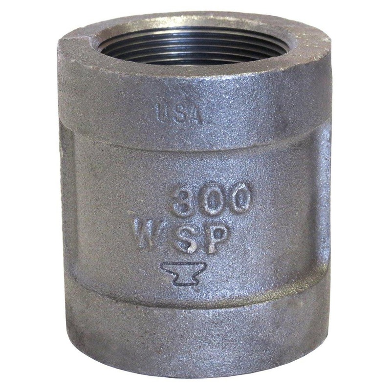 3 in. 300# Black Malleable Iron Coupling | Ferguson