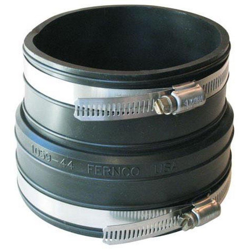 Fernco 1059 Series 4 in. Socket Straight PVC Flexible Coupling | Ferguson