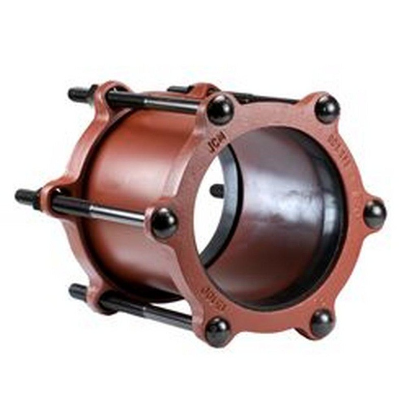 JCM Industries Model #201 1-1/2 x 5 in. Bolt Black Electrocoated Epoxy Steel Coupling | Ferguson