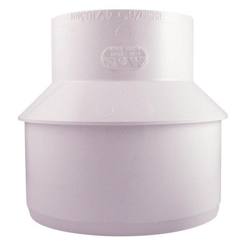 Multi-Fittings Corporation 8 x 6 in. Socket x Hub and DWV SDR 35 PVC Bushing | Ferguson