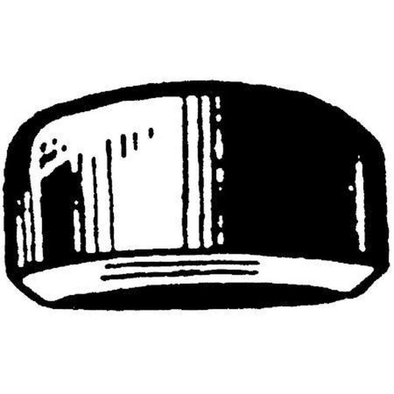 1-1/2 in. Schedule 40 316L Stainless Steel Cap | Ferguson