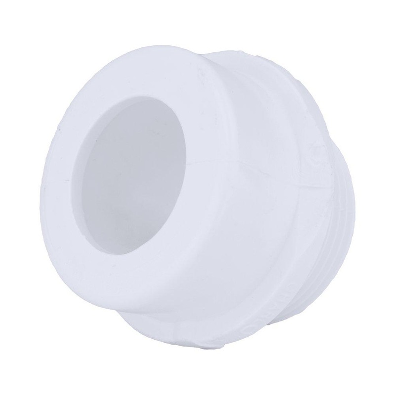1-1/2 x 1-1/4 in. PVC DWV Male Trap Adapter (Without Washer & Nut) | Ferguson