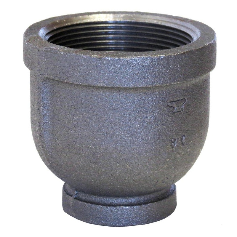 2-1/2 x 1-1/4 in. FNPT 150# Reducing Black Malleable Iron Coupling | Ferguson