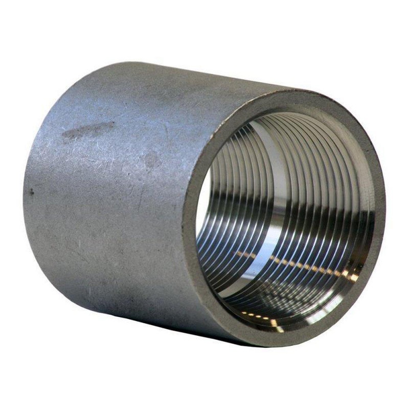 3/4 x 1/2 in. Threaded 3000# 316L Stainless Steel Reducing Coupling | Ferguson