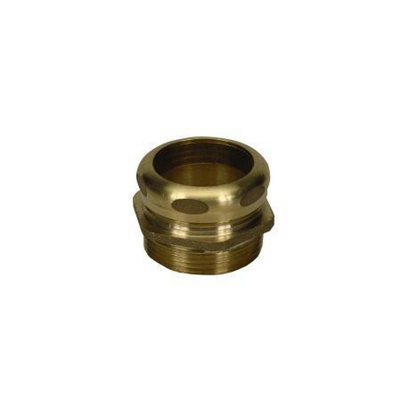 PROFLO 1-1/2 x 1-1/4 in. Slip x Male DWV Reducing Trap Brass Adapter | Ferguson