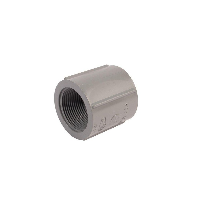 1-1/4 in. CPVC Schedule 80 Threaded Coupling | Ferguson