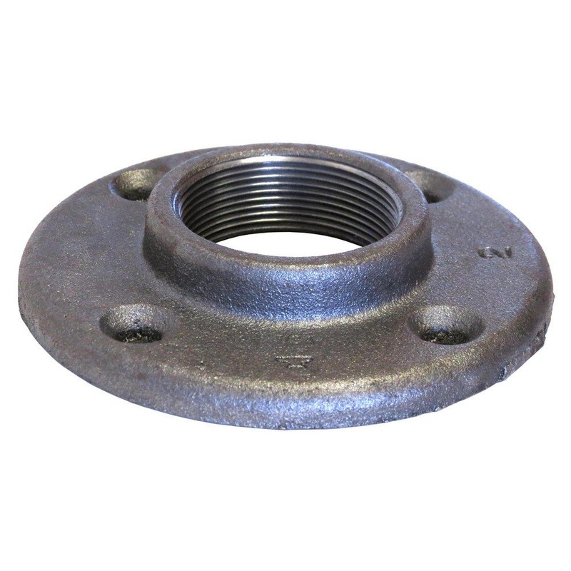1/2 in. Flare 150# Domestic Black Malleable Iron Floor Flange | Ferguson