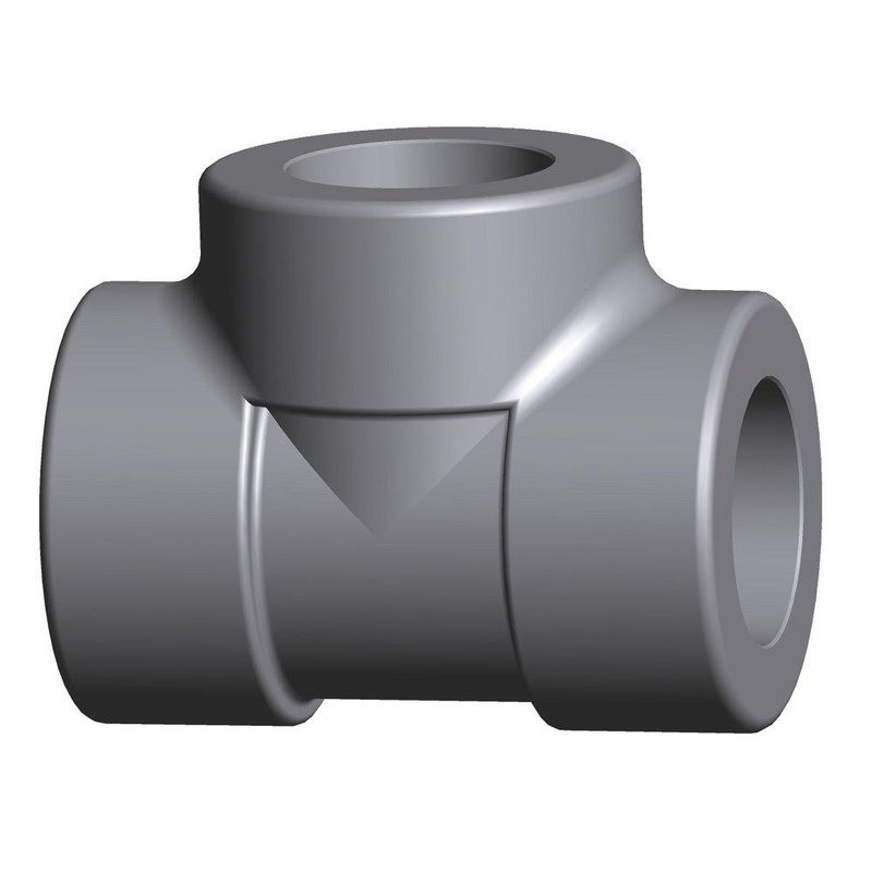 1 in. 6000# Socket Weld Tee Forged Steel A105 | Ferguson